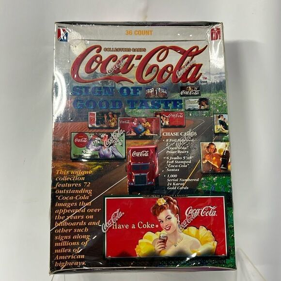 COCA-COLA SIGNS OF GOOD TASTE COLLECTORS CARDS FTL-11-002 - Picture 1 of 5